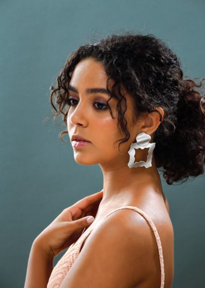 Sway with me square earrings