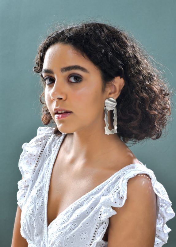 Sway with me rectangle earrings