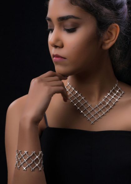 Mashrabiya thick bracelet