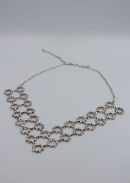 Octagon V shaped necklace