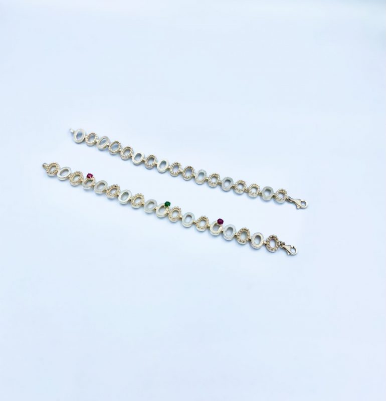 Angel bracelet with stones